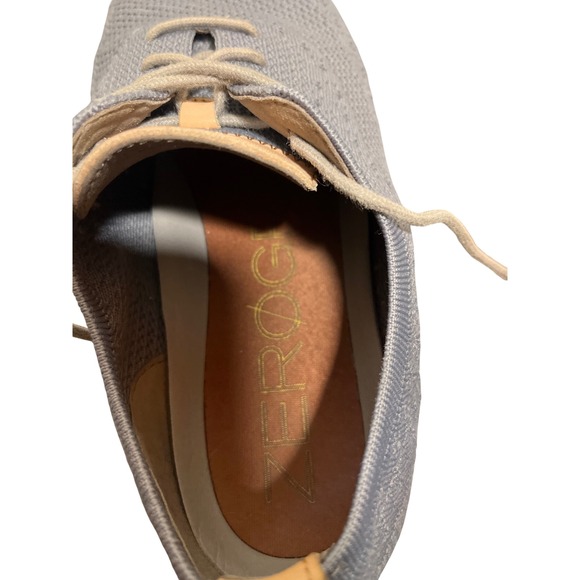 Cole Haan Zerogrand Stitchlite Wingtip Oxford Grey Knit Mens Shoes Size 11 1/2 - Picture 10 of 10